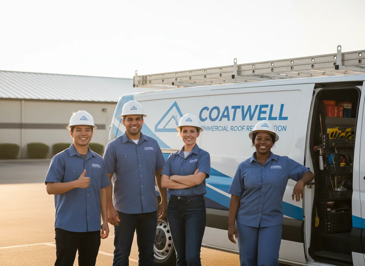 Commercial roof coating company in Roundhill, KY
